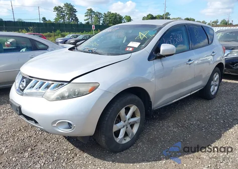 2010 Nissan Murano S z USA, uszkodzony, nr VIN JN8AZ1MW7AW124865